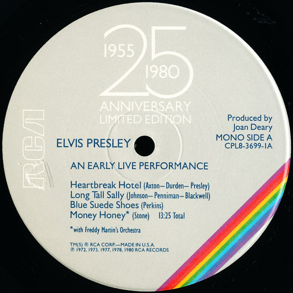 Elvis Presley - Elvis Aron Presley (1955-1980 - 25 Anniversary) (box)