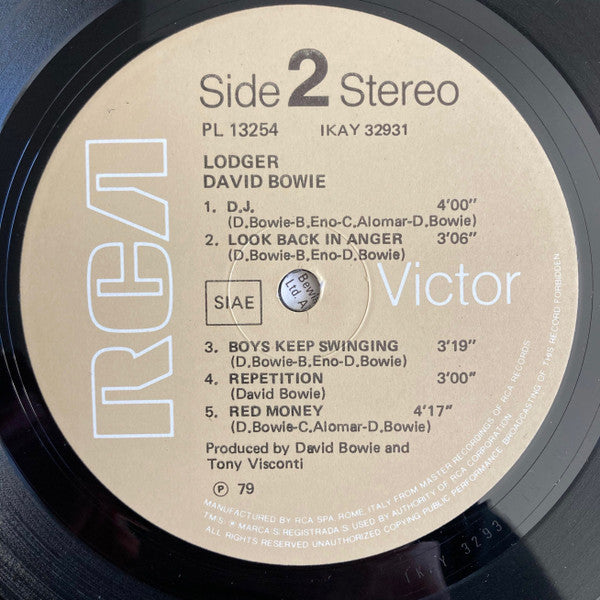 David Bowie - Lodger