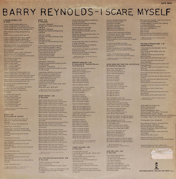 Barry Reynolds - I Scare Myself