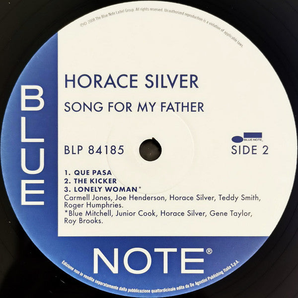 The Horace Silver Quintet - Song For My Father