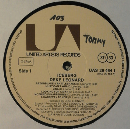 Deke Leonard - Iceberg