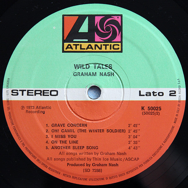 Graham Nash - Wild Tales