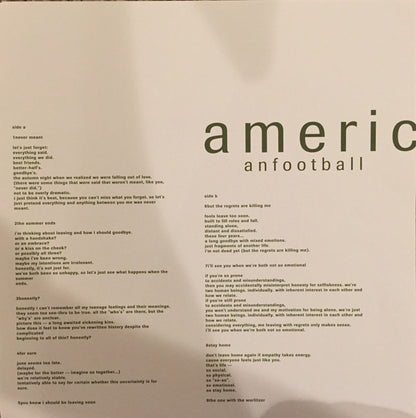 American Football - American Football