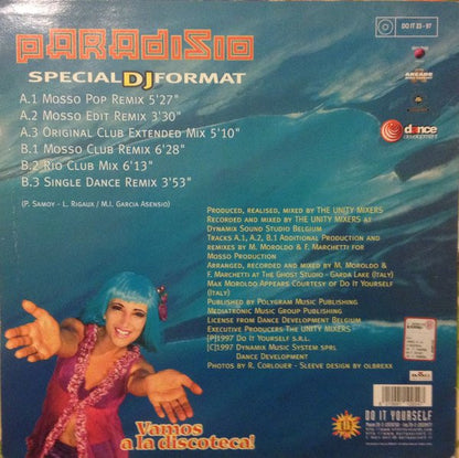 Paradisio - Vamos A La Discoteca!