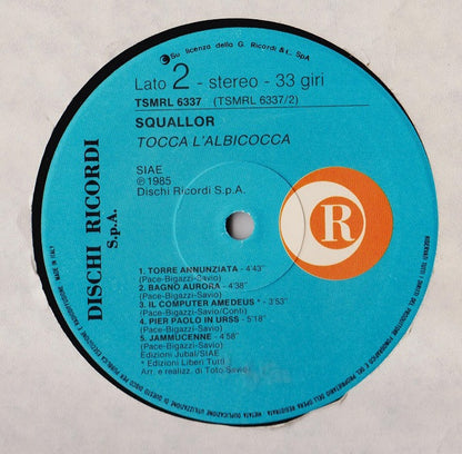 Squallor - Tocca L'Albicocca