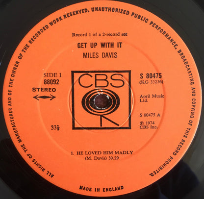 Miles Davis - Get Up With It