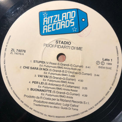 Stadio - Puoi Fidarti Di Me