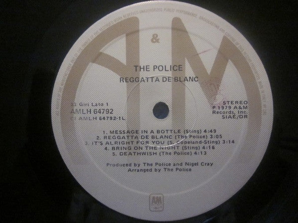 The Police - Reggatta De Blanc