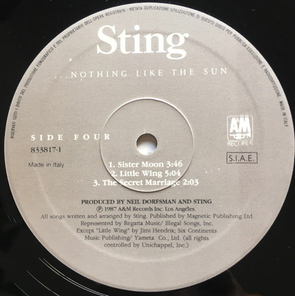 Sting - ...Nothing Like The Sun