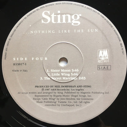 Sting - ...Nothing Like The Sun