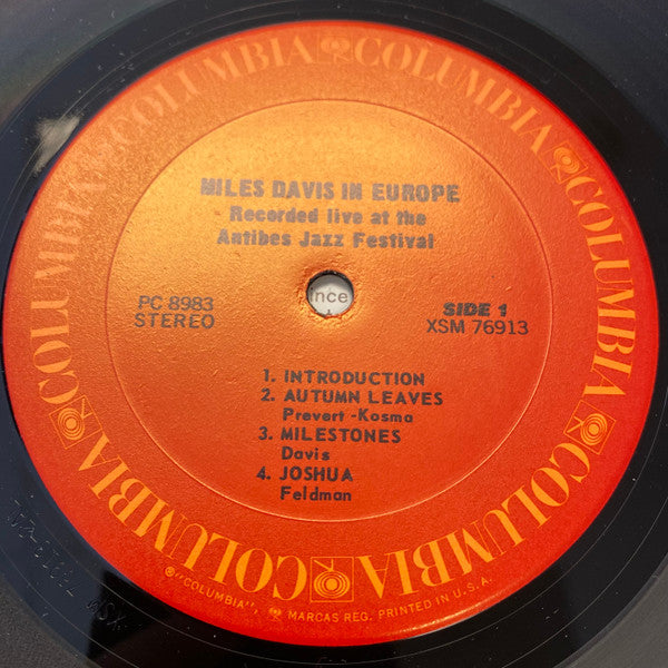Miles Davis - Miles Davis In Europe