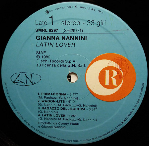 Gianna Nannini - Latin Lover