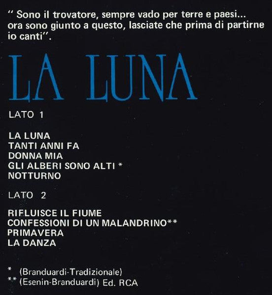 Angelo Branduardi - La Luna