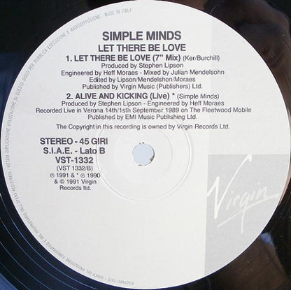 Simple Minds - Let There Be Love