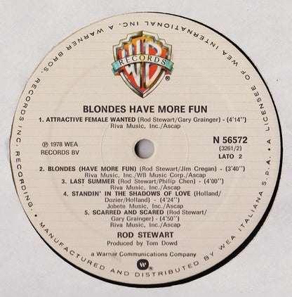 Rod Stewart - Blondes Have More Fun