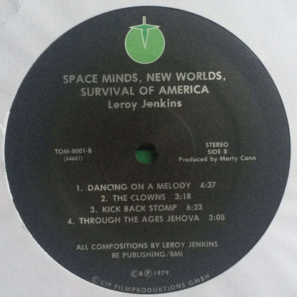 Leroy Jenkins - Space Minds, New Worlds, Survival Of America