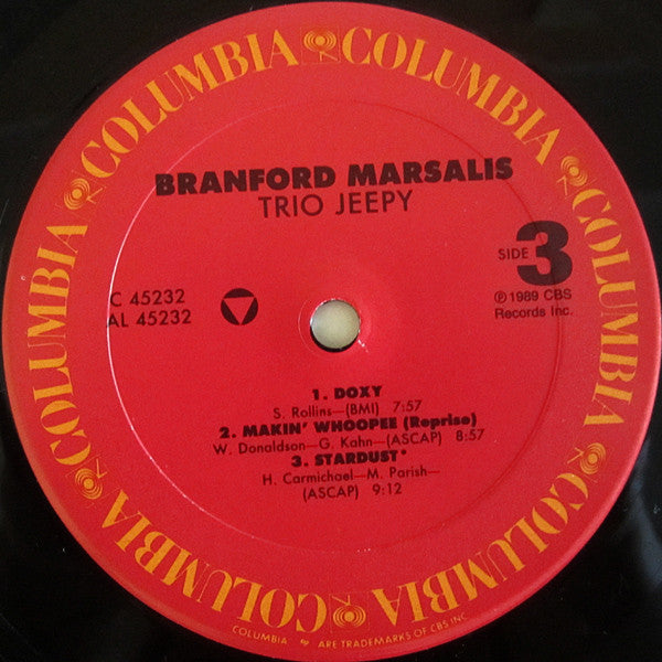 Branford Marsalis - Trio Jeepy
