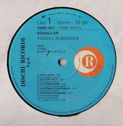 Squallor - Tocca L'Albicocca