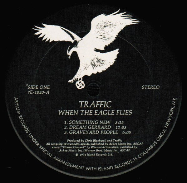 Traffic - When The Eagle Flies