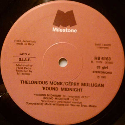 Thelonious Monk - 'Round Midnight