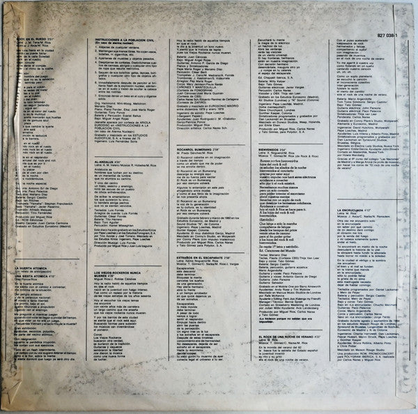 Miguel Ríos - Lo Mas De... Rock En El Ruedo