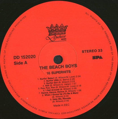 The Beach Boys - 16 Superhits