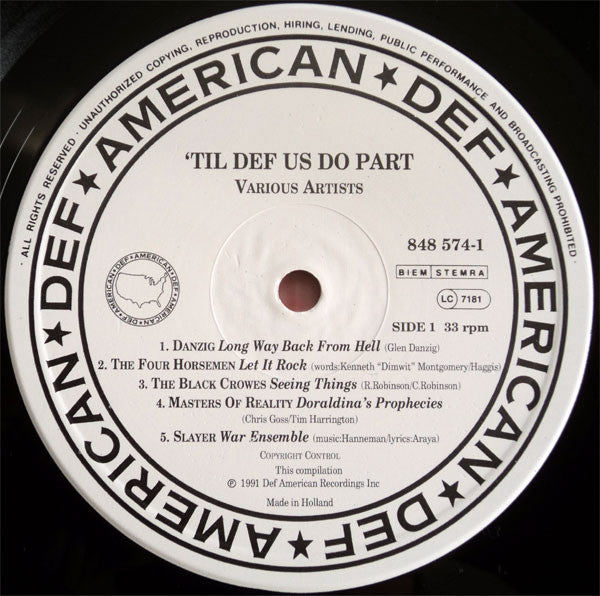 Various - Til Def Us Do Part
