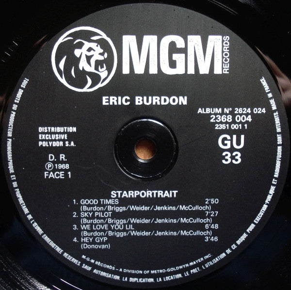 Eric Burdon - Starportrait