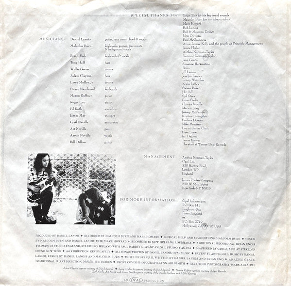Daniel Lanois - Acadie