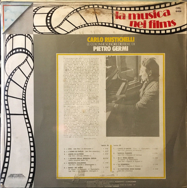 Carlo Rustichelli - Le Colonne Sonore Dei Film Di Pietro Germi