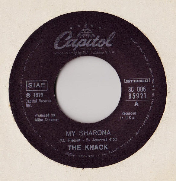 The Knack - My Sharona (7")