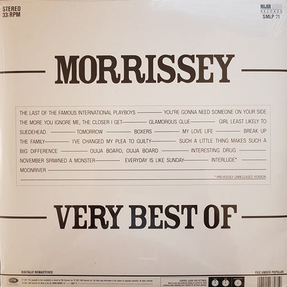Morrissey - Very Best Of (nuovo)