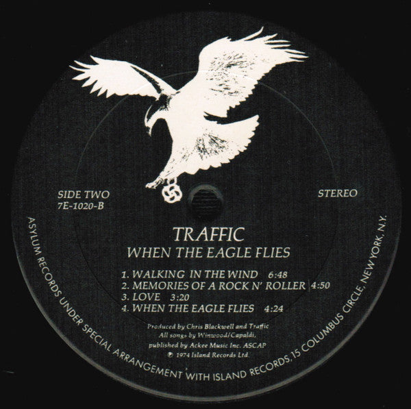 Traffic - When The Eagle Flies