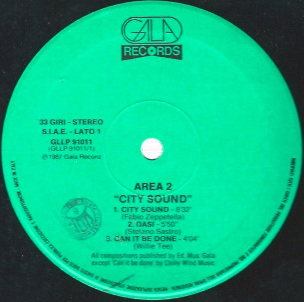 Area II - City Sound