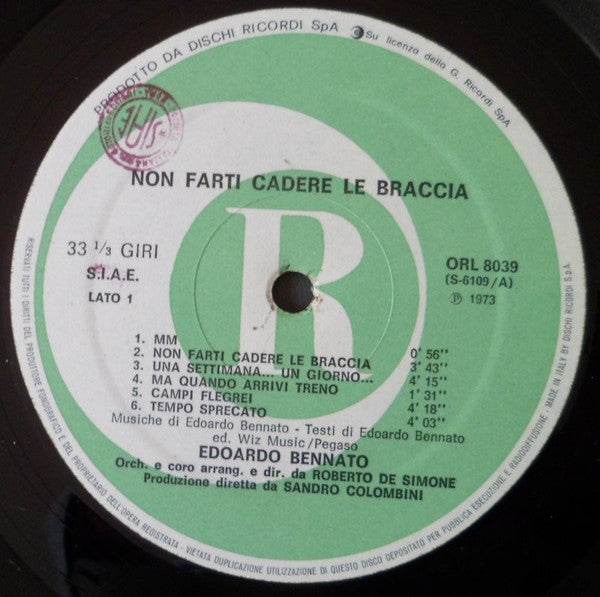 Edoardo Bennato - Non Farti Cadere Le Braccia