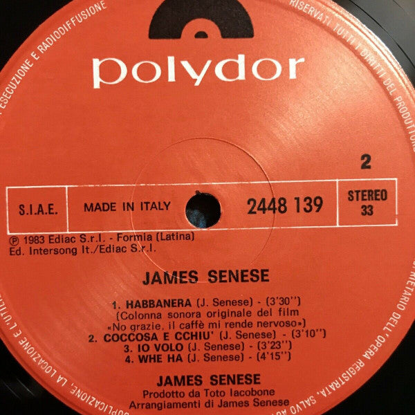 James Senese - James Senese