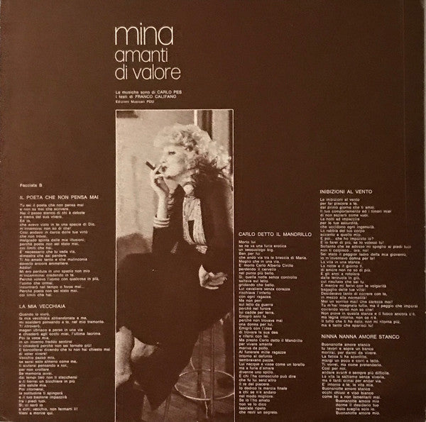 Mina - Amanti Di Valore