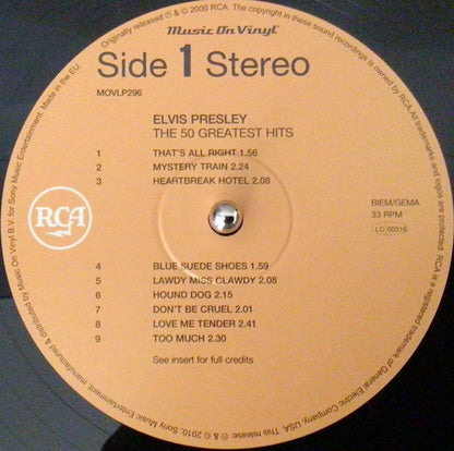 Elvis Presley - The 50 Greatest Hits