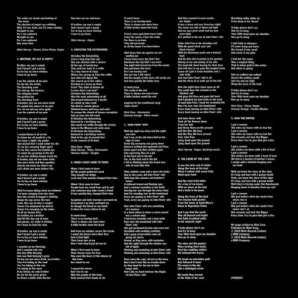 Nick Cave & The Bad Seeds - Henry's Dream (nuovo)