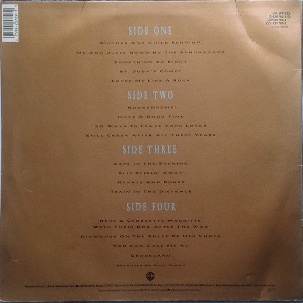 Paul Simon - Negotiations And Love Songs (1971-1986)