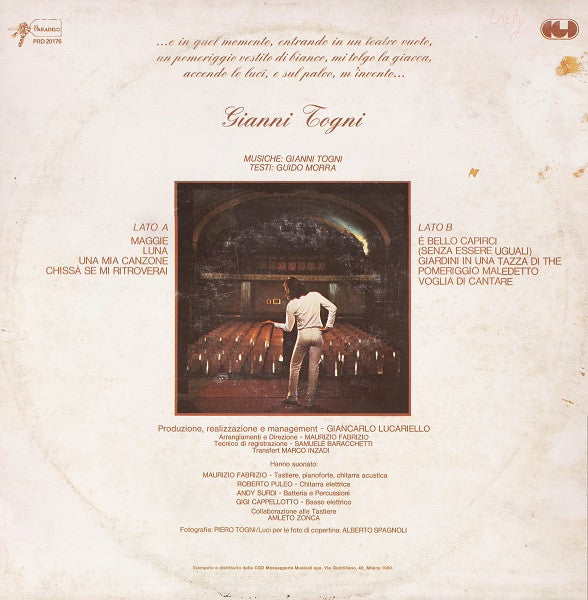 Gianni Togni - Gianni Togni