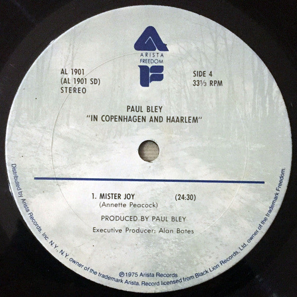 Paul Bley - Copenhagen And Haarlem