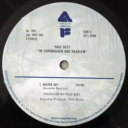 Paul Bley - Copenhagen And Haarlem