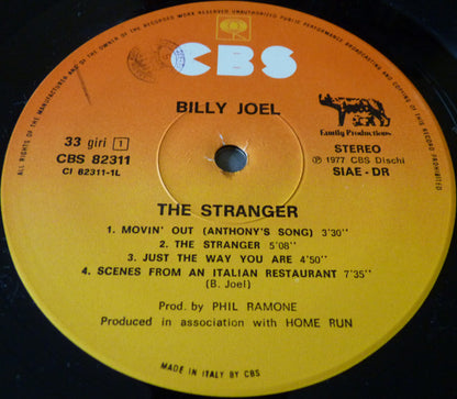 Billy Joel - The Stranger