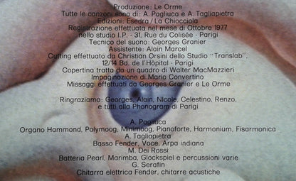 Le Orme - Storia O Leggenda