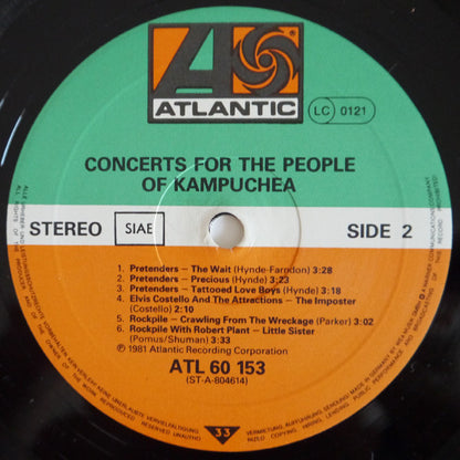 Various - Concerts For The People Of Kampuchea