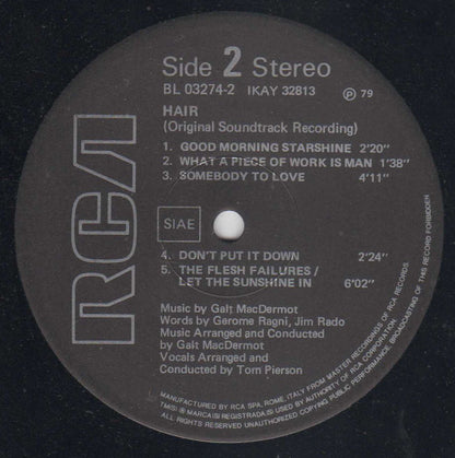 Galt MacDermot - Hair (Original Soundtrack Recording)