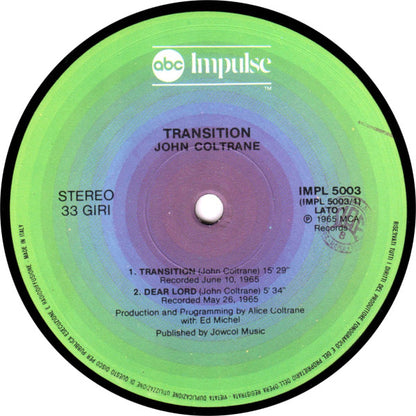 John Coltrane - Transition