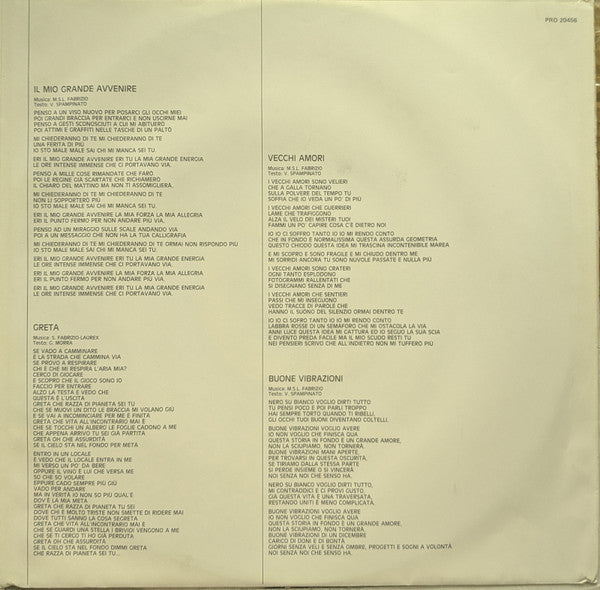 Riccardo Fogli - 1985