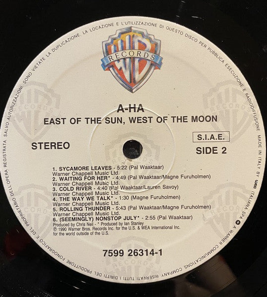 a-ha - East Of The Sun West Of The Moon